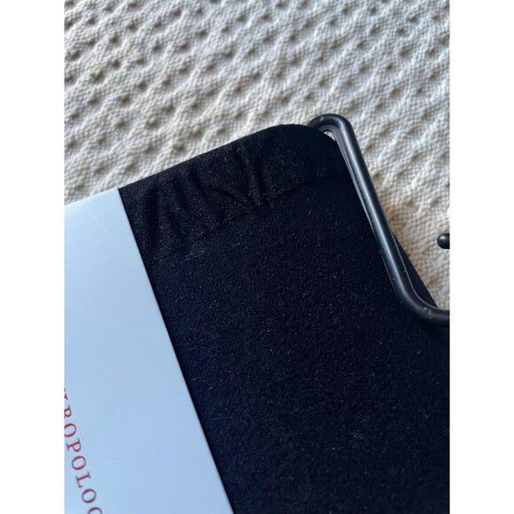 Anthropologie Sheer  Stripe Tights New Black size M Italy - Picture 4 of 5